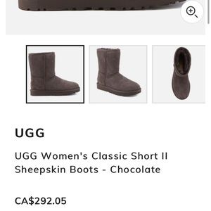 Brown Ugg Boots Genuine